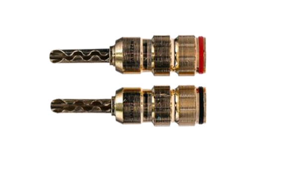 Vergulde banaansteker met huls