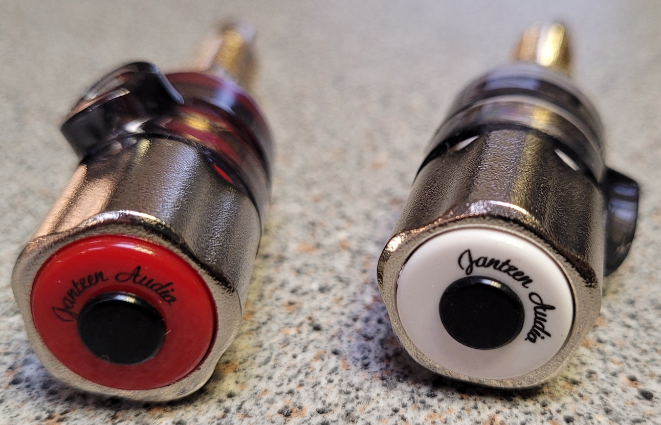 Jantzen Audio Nickel Binding Post Pair M9
