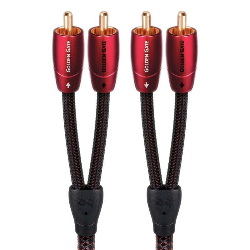 Audioquest Golden Gate RCA Lengte 0,6 m RCA-RCA