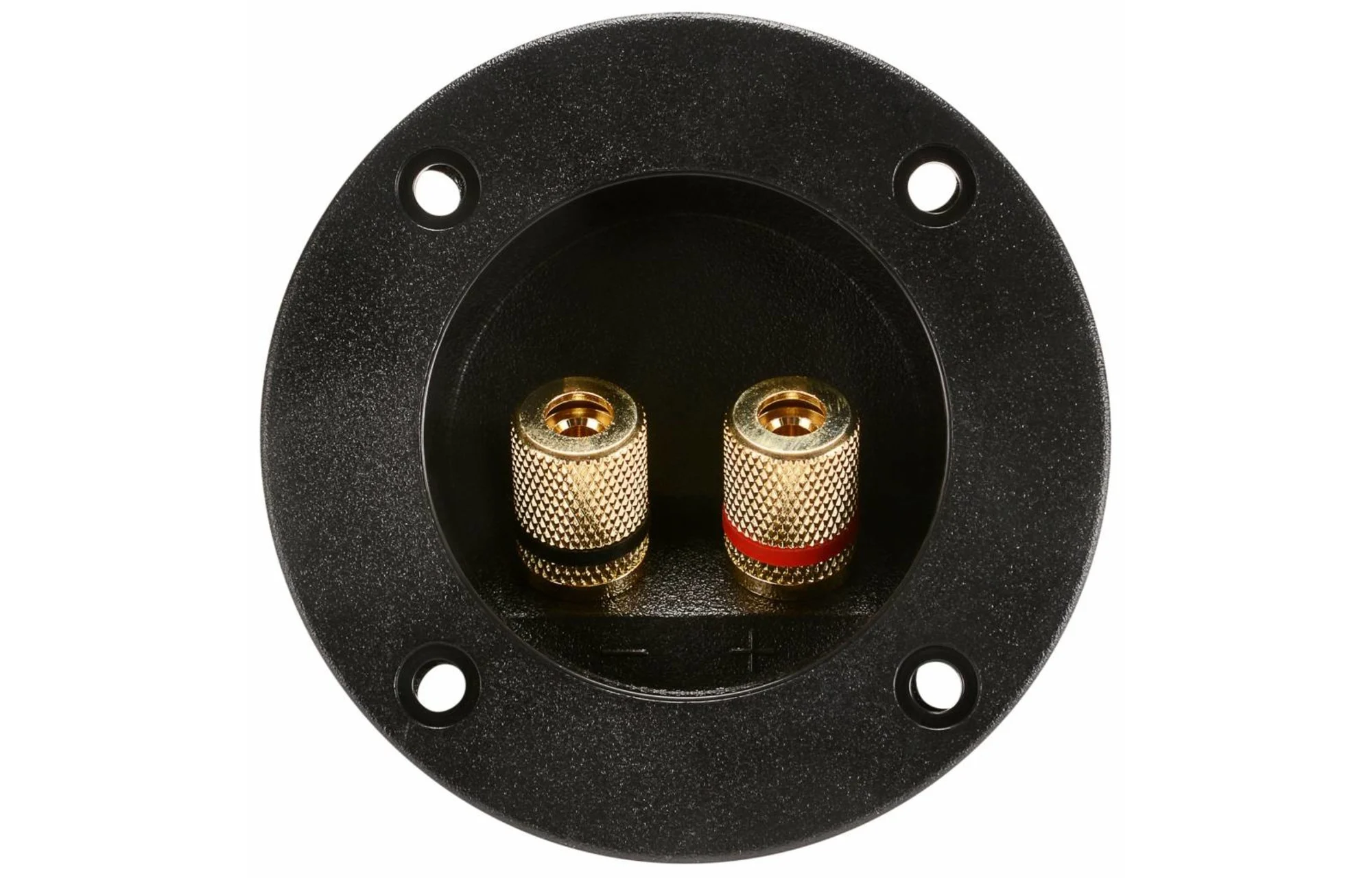 Ronde luidsprekerterminal Ø 75 mm