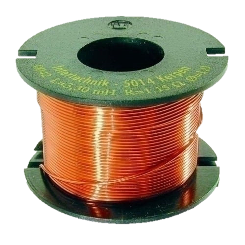 Luchtspoel 1,00 mm draad 0,10 mH